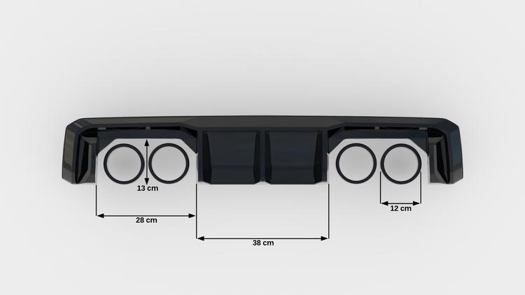 Maxton Design Diffuser BMW M4 G82 