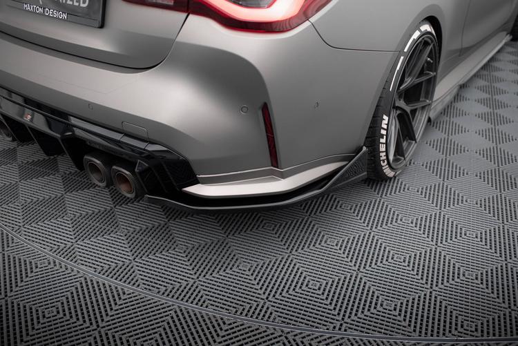 Maxton Design Splitters V.5 For rear diffuser v.1 BMW M4 G82