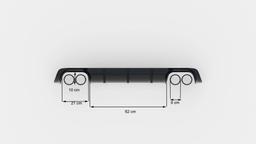 Maxton Design Diffuusori BMW M5 / 5 M-pack E39