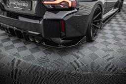 Maxton Design Splitters V.6 For rear diffuser v.2 BMW M2 G87