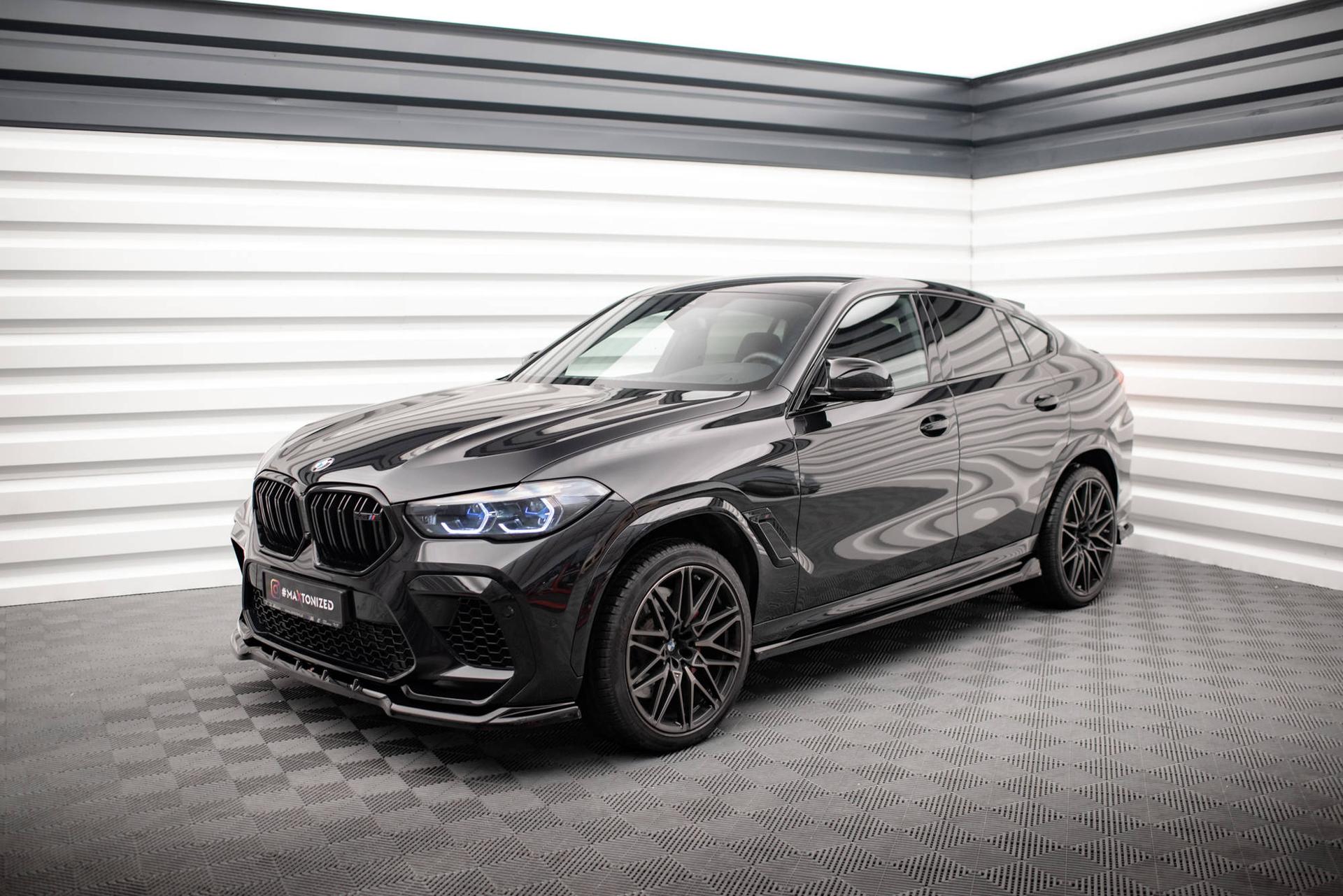 Maxton Design Sivuhelmat V.2 BMW X6 M F96 / X6 M-pack G06