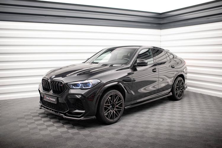 Maxton Design Sivuhelmat V.2 BMW X6 M F96 / X6 M-pack G06
