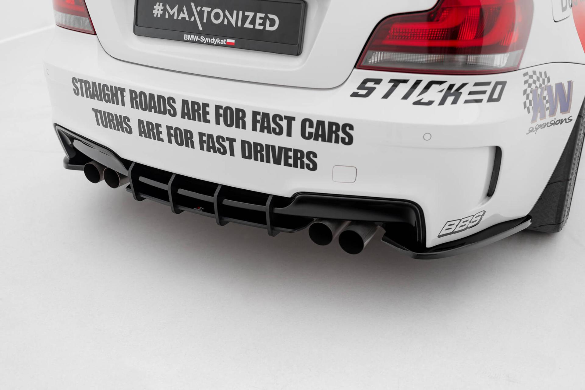 Maxton Design Diffuusori Street Pro BMW 1-serie M Coupe E82