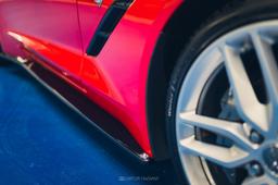 Maxton Design Sivuhelmat V.1 Chevrolet Corvette Stingray C7
