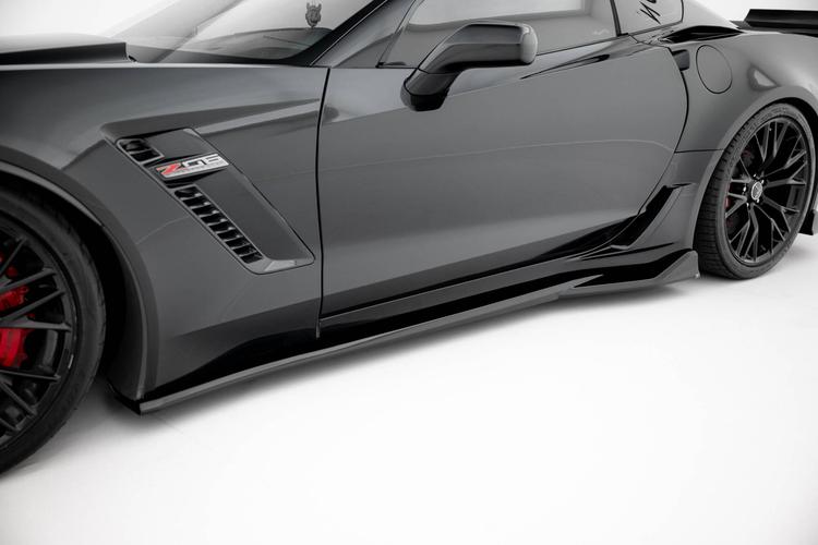 Maxton Design Sidokjolar Chevrolet Corvette Z06 C7