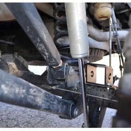 Justerbar kort länkarmssats Clayton Overland+ för höjning 0-5" för Jeep Gladiator JT 2020- - 7