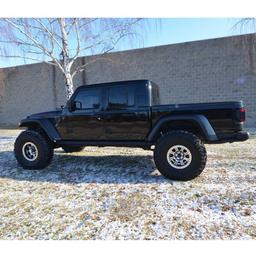 Justerbar kort länkarmssats Clayton Overland+ för höjning 0-5" för Jeep Gladiator JT 2020- - 8