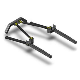 Bakre uppgraderingssats för lång länkarm Clayton för höjning 4-8" för Jeep Grand Cherokee ZJ 1993-1998 - 2