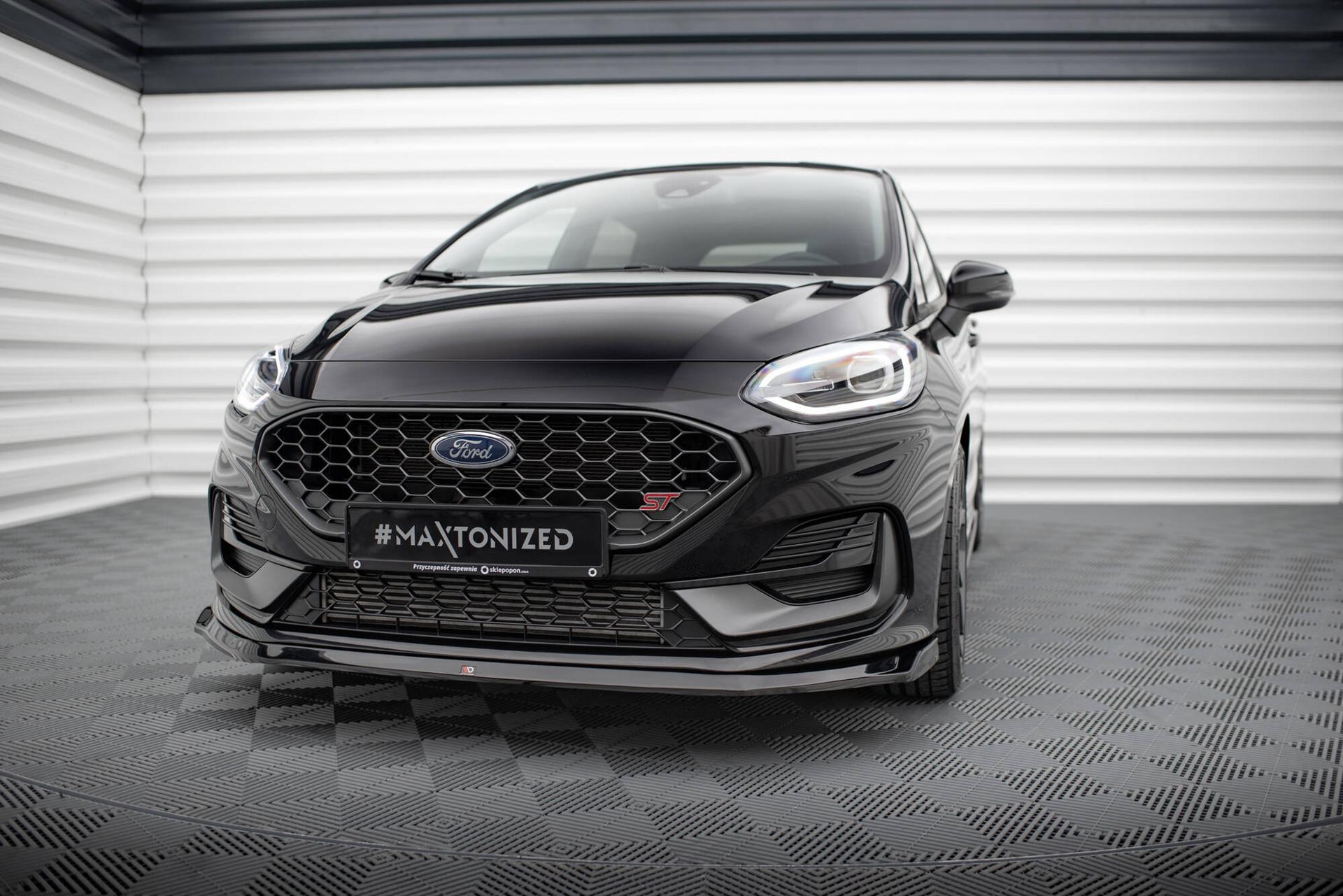 Maxton Design Frontspoiler V.3 Ford Fiesta ST / St-line MK8 Facelift