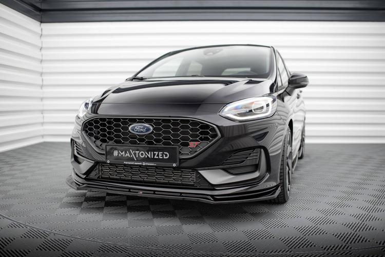 Maxton Design Frontspoiler V.4 Ford Fiesta ST / St-line MK8 Facelift