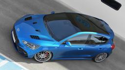 Maxton Design Ilmanottoaukot konepeltiin Ford Focus St-line / ST MK4 ( Smaller )