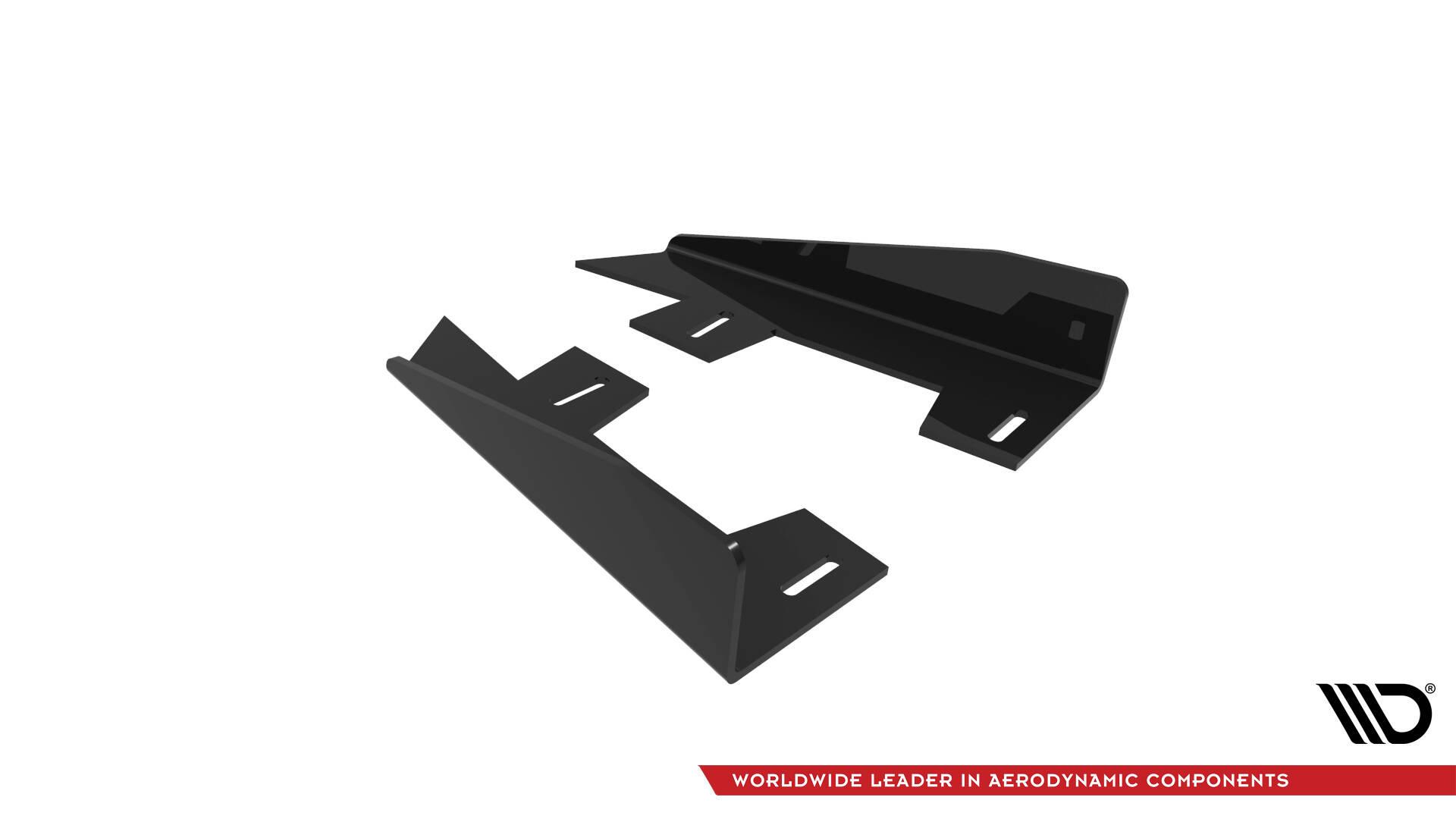 Maxton Design Splitters Ford Mustang GT MK7