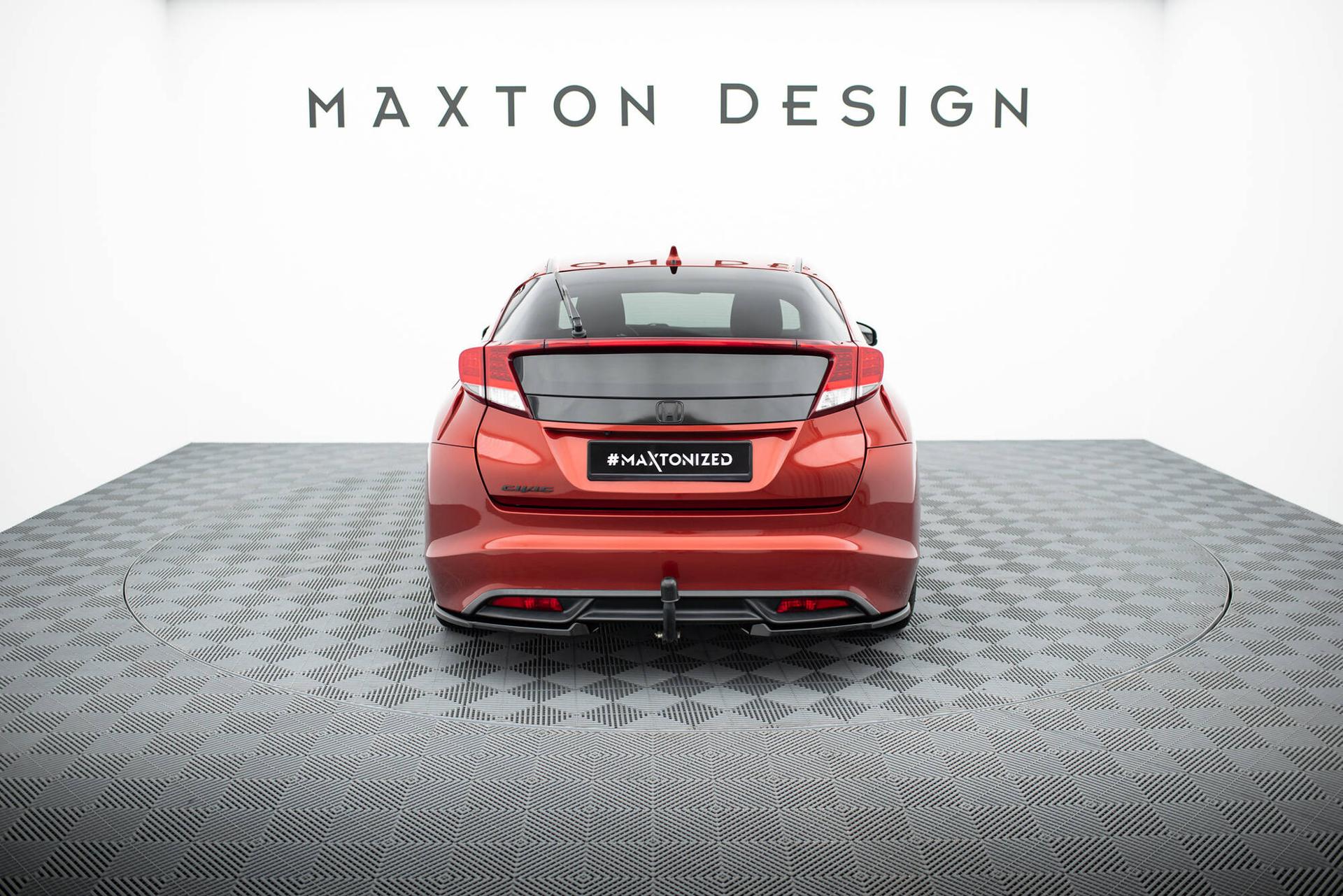Maxton Design Splitters Honda Civic Hatchback MK9