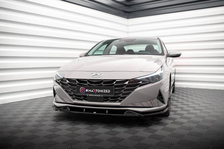 Maxton Design Frontspoiler Hyundai Elantra MK7