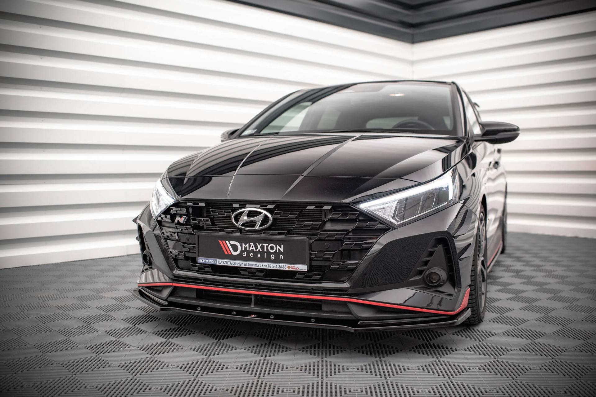 Maxton Design Frontspoiler V.1 Hyundai I20 N MK3