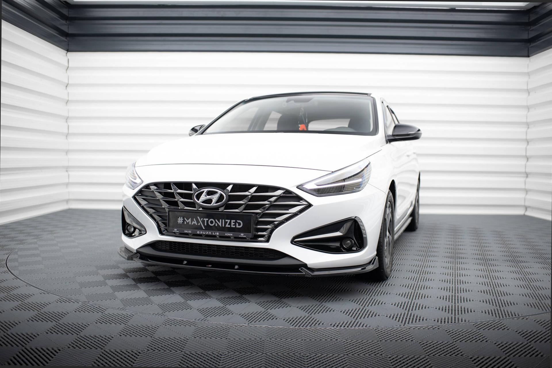 Maxton Design Front splitter V.2 Hyundai I30 MK3 Facelift
