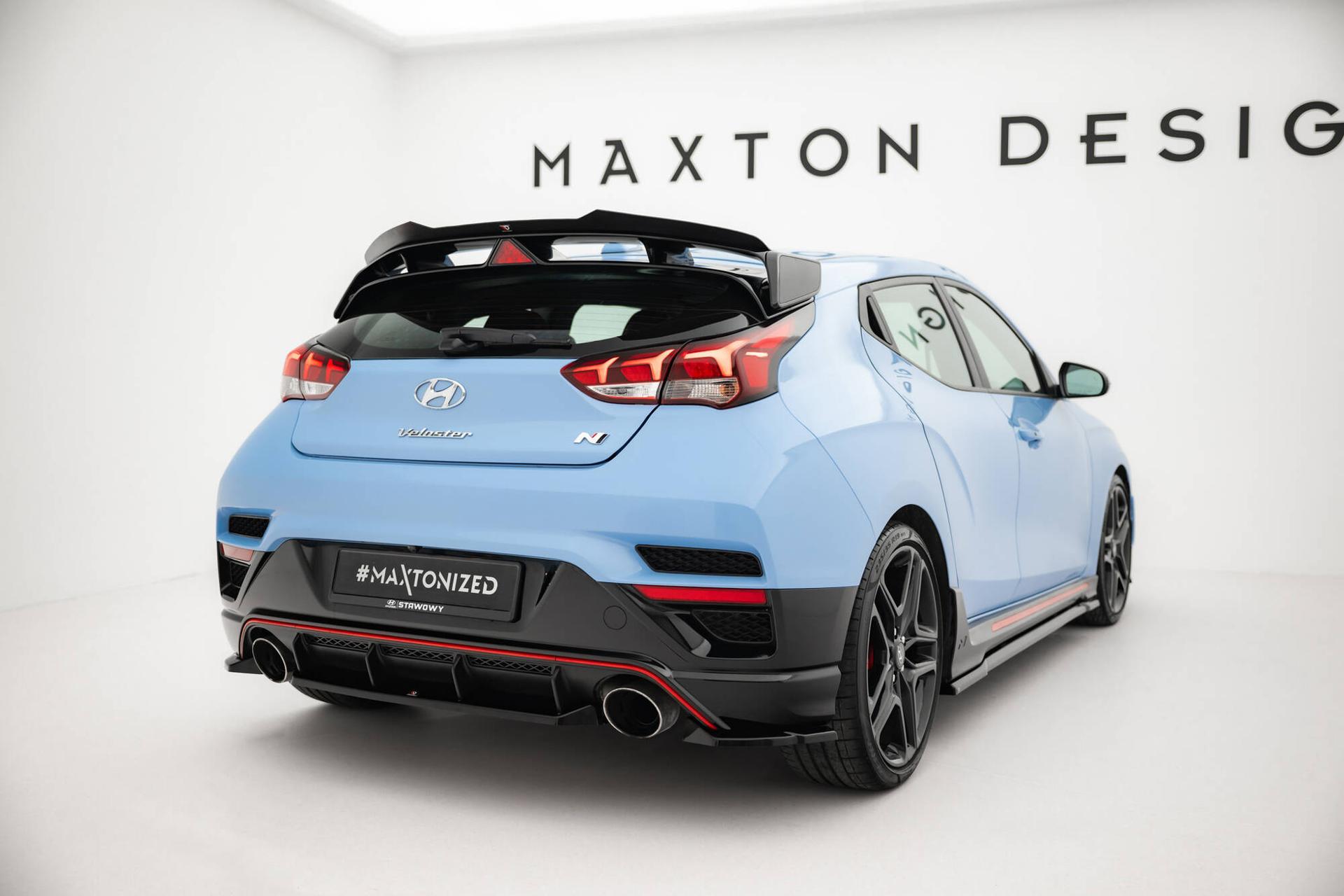 Maxton Design Diffuser Hyundai Veloster N MK2