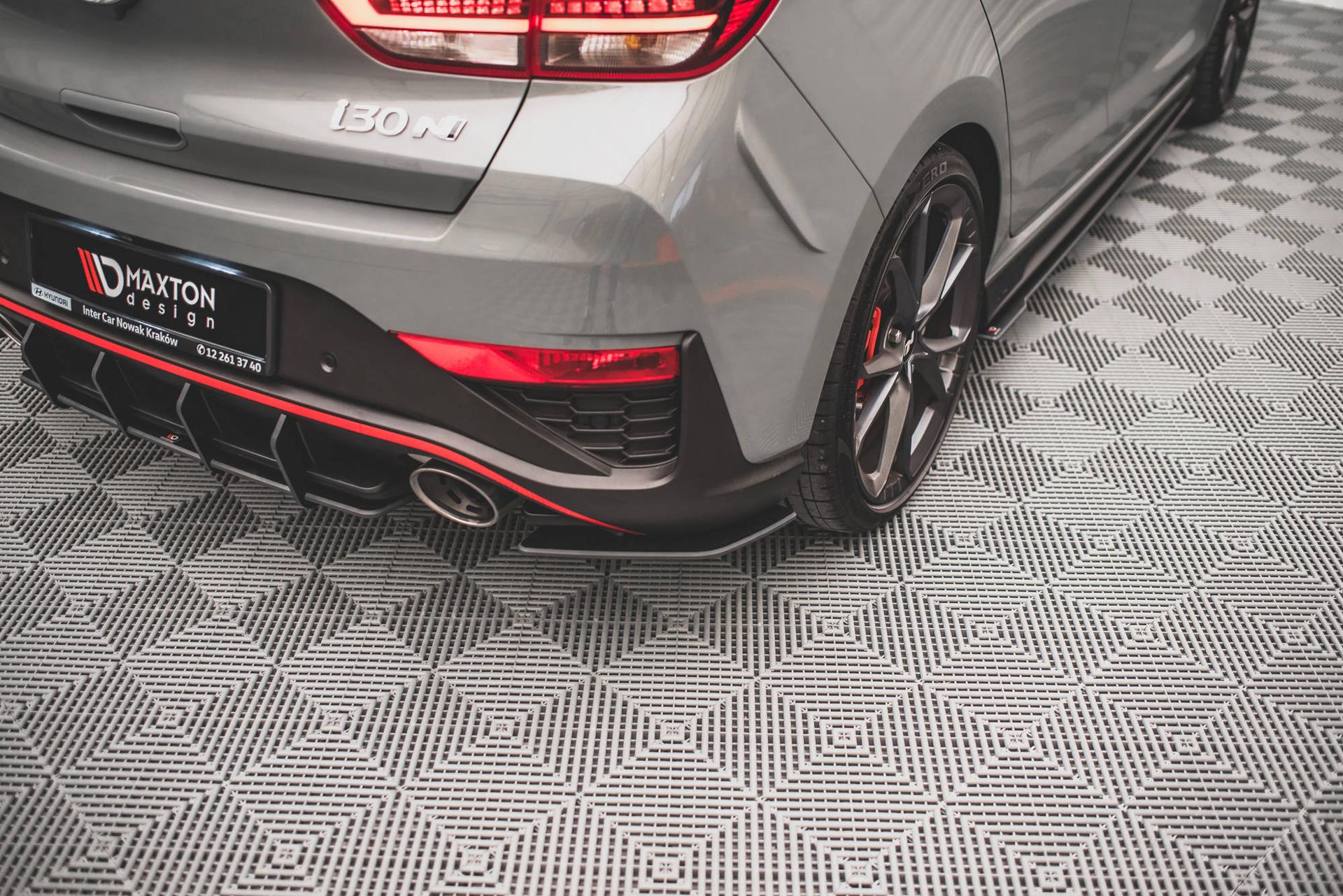 Maxton Design Splitters Street Pro Hyundai I30 N Hatchback MK3 Facelift