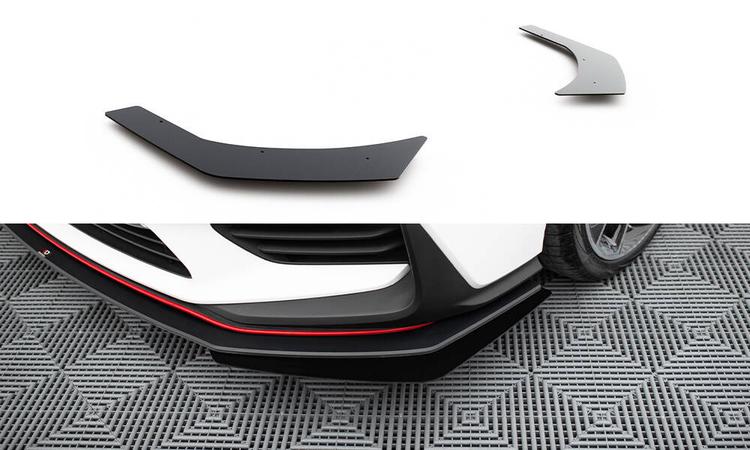 Maxton Design Splitters Hyundai I30 N MK3 Hatchback / Fastback