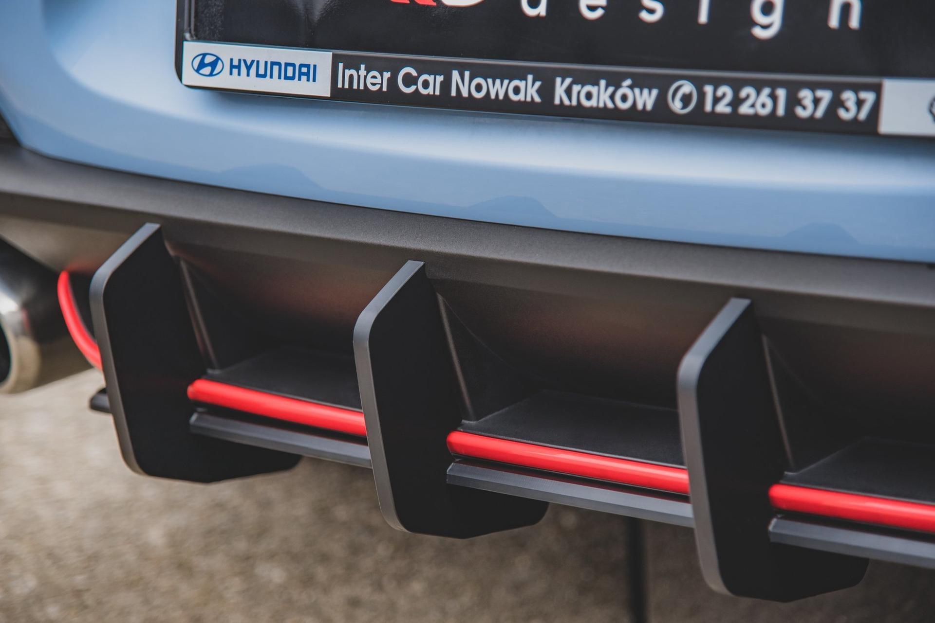 Maxton Design Diffuusori Street Pro V.2 Hyundai I30 N MK3 Hatchback