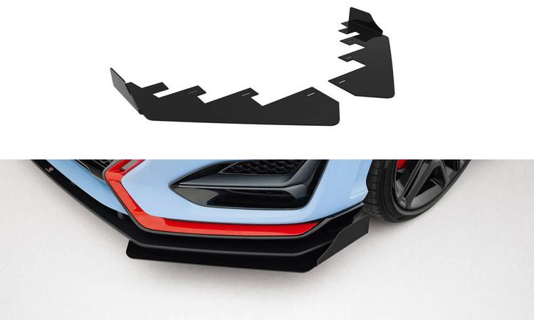 Maxton Design Splitters Hyundai Veloster N MK2