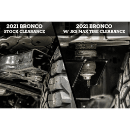 Främre sats för ökad frigång för däck JKS för Ford New Bronco 2-dörrars 2021- m.fl. - 5