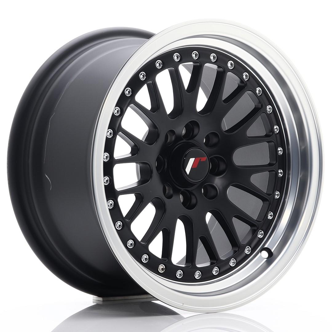 JR Wheels JR10 alloy wheel in Black, 15"