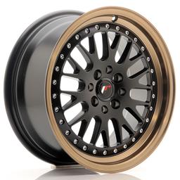 JR Wheels JR10 aluminiumsfælg i Sort, 16"