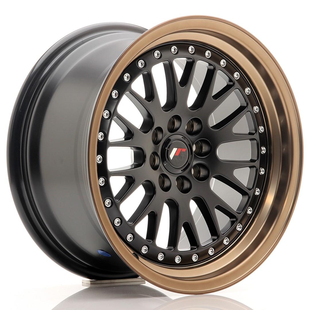 JR Wheels JR10 alloy wheel in Black, 16"