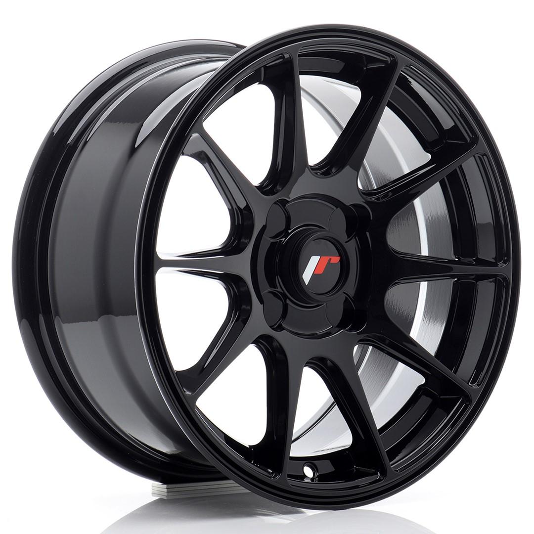 JR Wheels JR11 aluminiumfälg i Svart, 15"