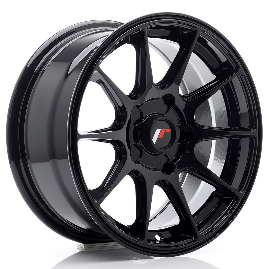 JR Wheels JR11 aluminiumfälg i Svart, 15"