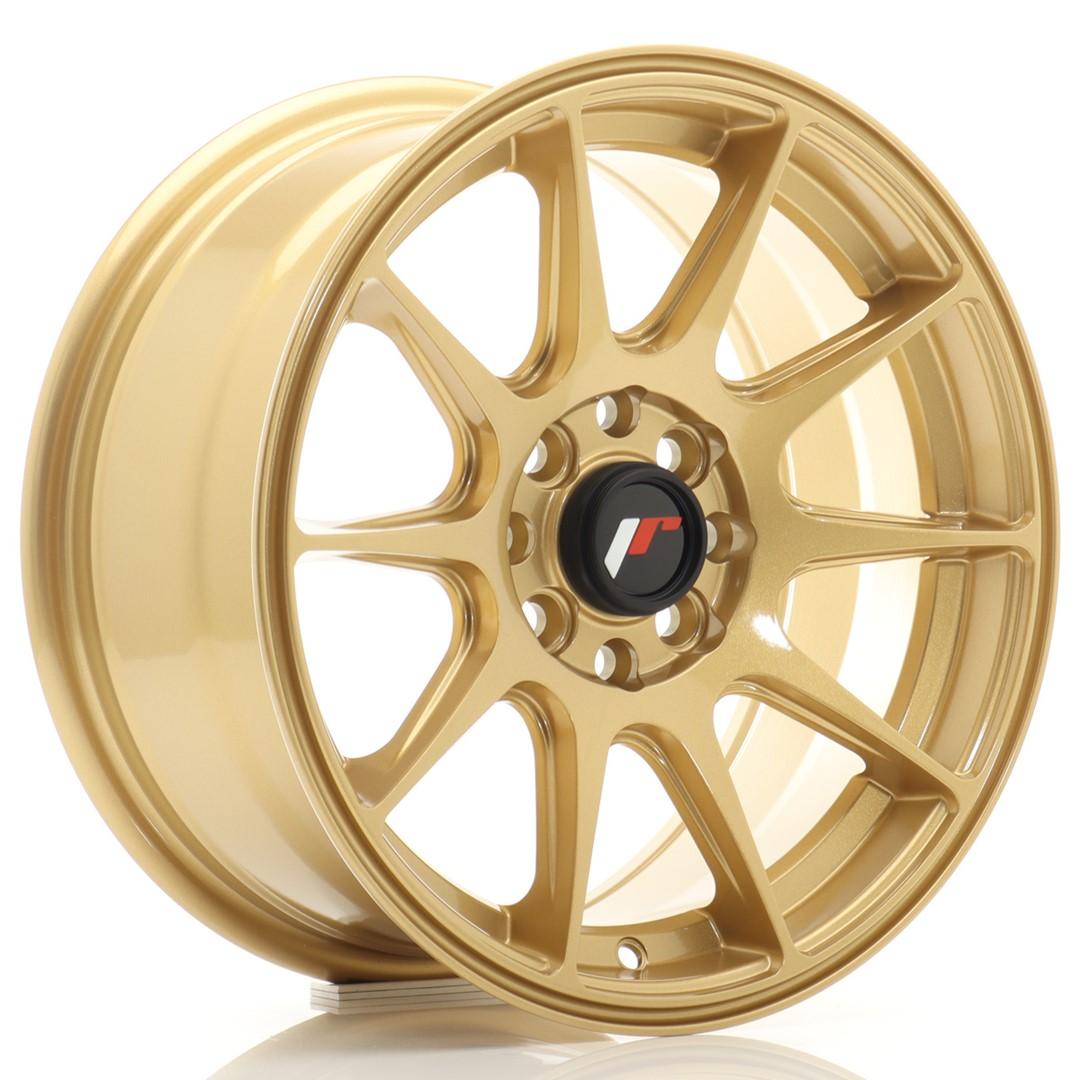 JR Wheels JR11 aluminiumsfelg i Gull, 15"