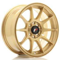 JR Wheels JR11 aluminiumsfelg i Gull, 15"