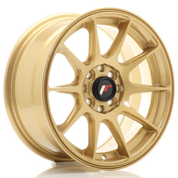 JR Wheels JR11 aluminiumsfelg i Gull, 15"