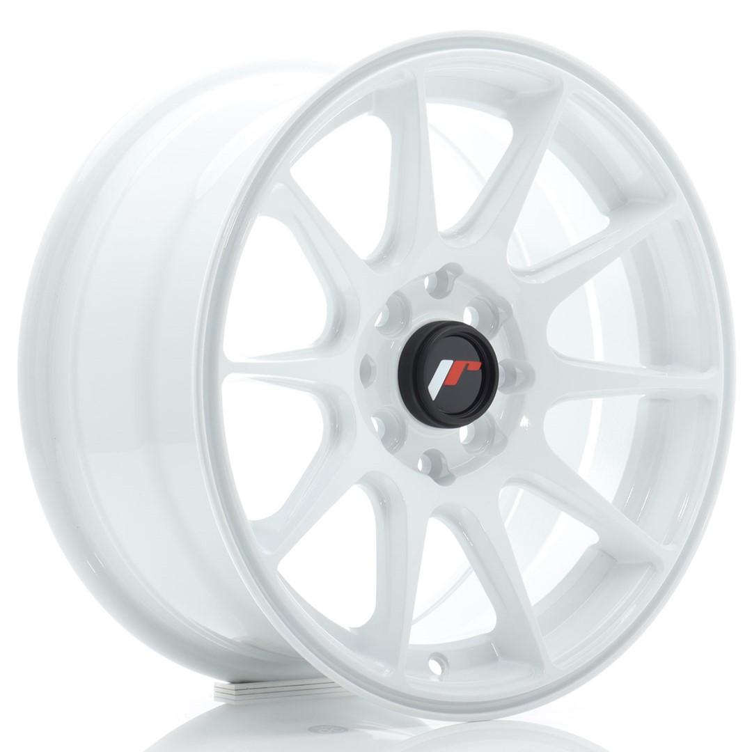 JR Wheels JR11 aluminiumsfelg i Hvit, 15"