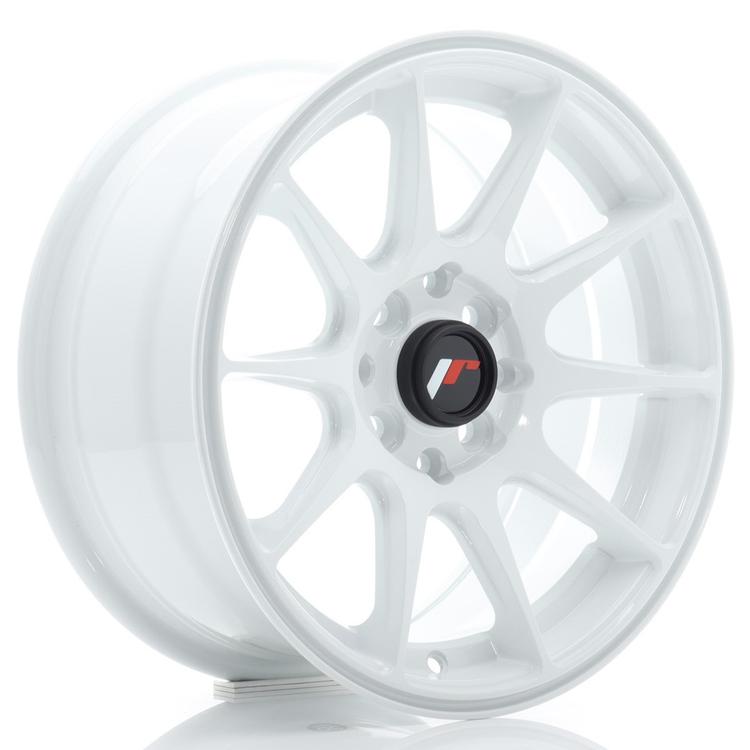 JR Wheels JR11 aluminiumsfelg i Hvit, 15"