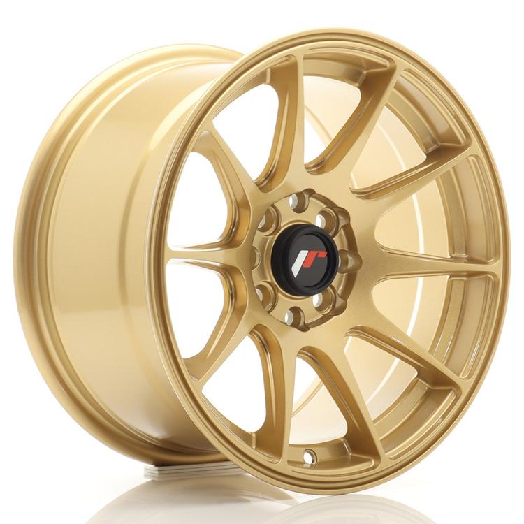 JR Wheels JR11 aluminiumsfelg i Gull, 15"