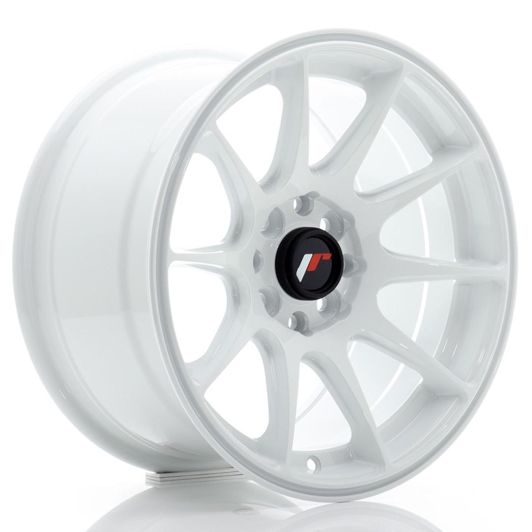 JR Wheels JR11 aluminiumsfelg i Hvit, 15"