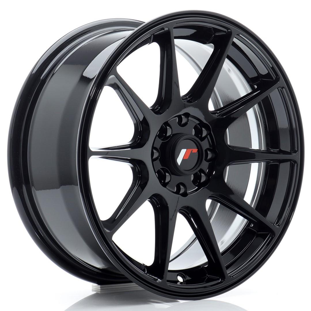 JR Wheels JR11 aluminiumsfelg i Svart, 16"