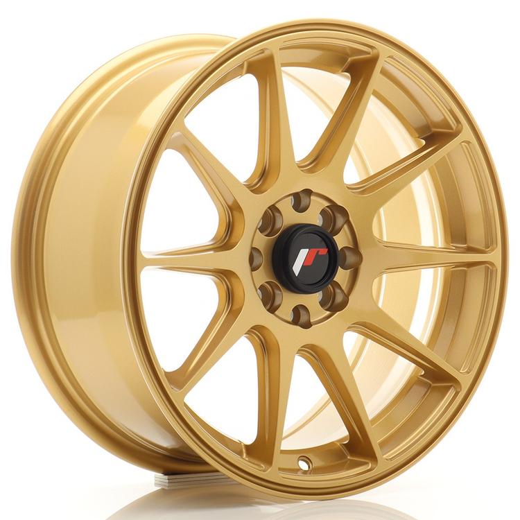 JR Wheels JR11 aluminiumsfelg i Gull, 16"