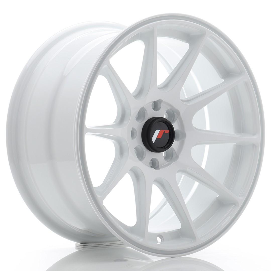JR Wheels JR11 aluminiumsfelg i Hvit, 16"