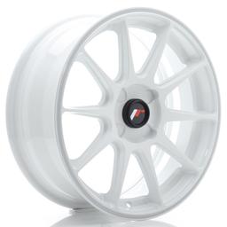 JR Wheels JR11 alumiinivanne, Valkoinen, 17"