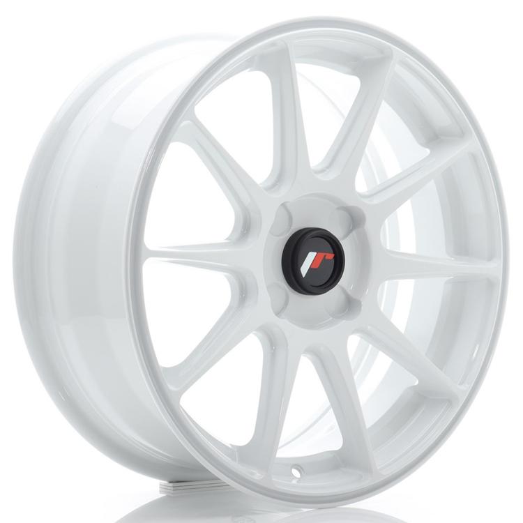 JR Wheels JR11 alloy wheel in White, 17"