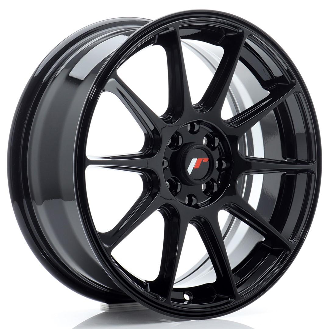 JR Wheels JR11 aluminiumsfælg i Sort, 17"