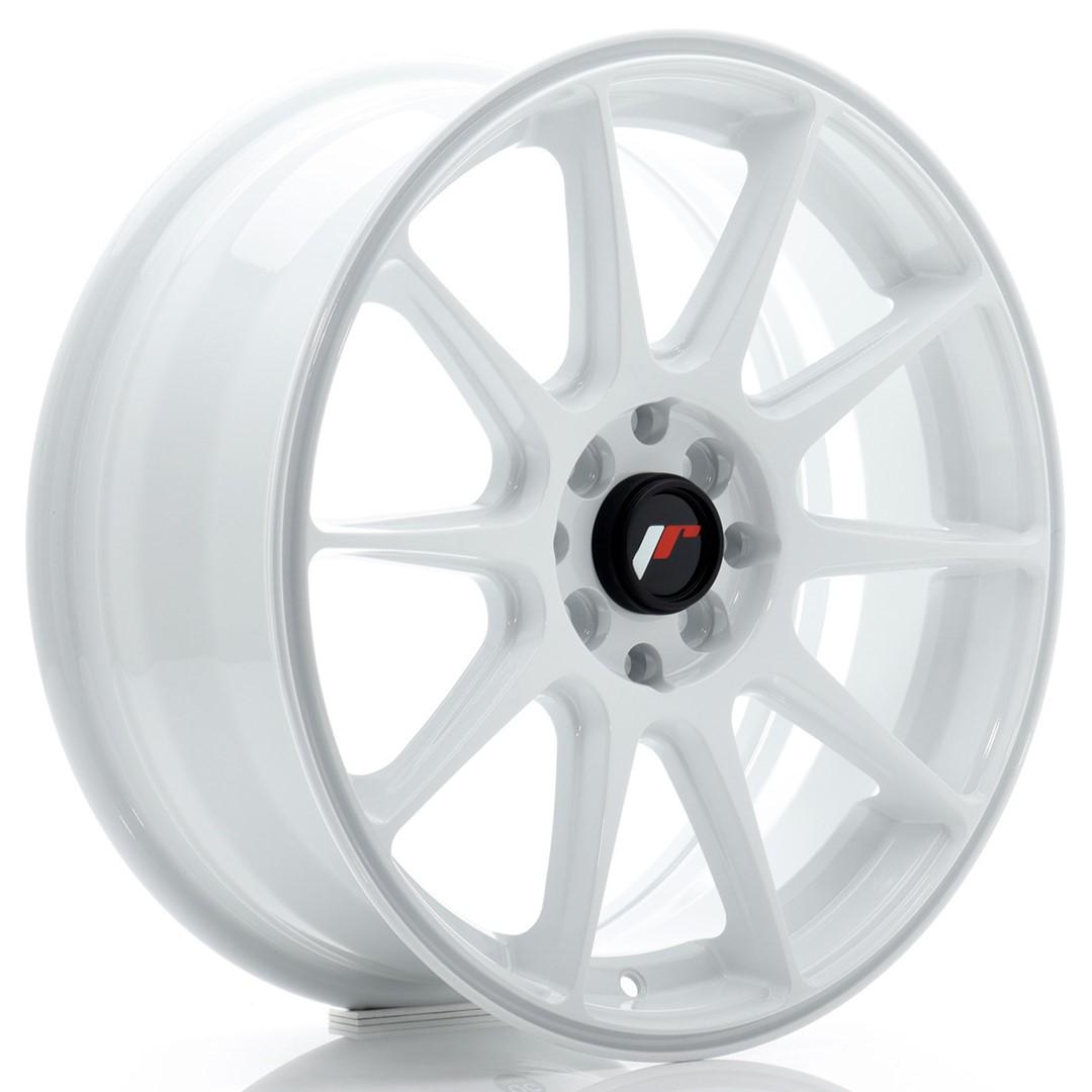 JR Wheels JR11 aluminiumsfælg i Hvid, 17"