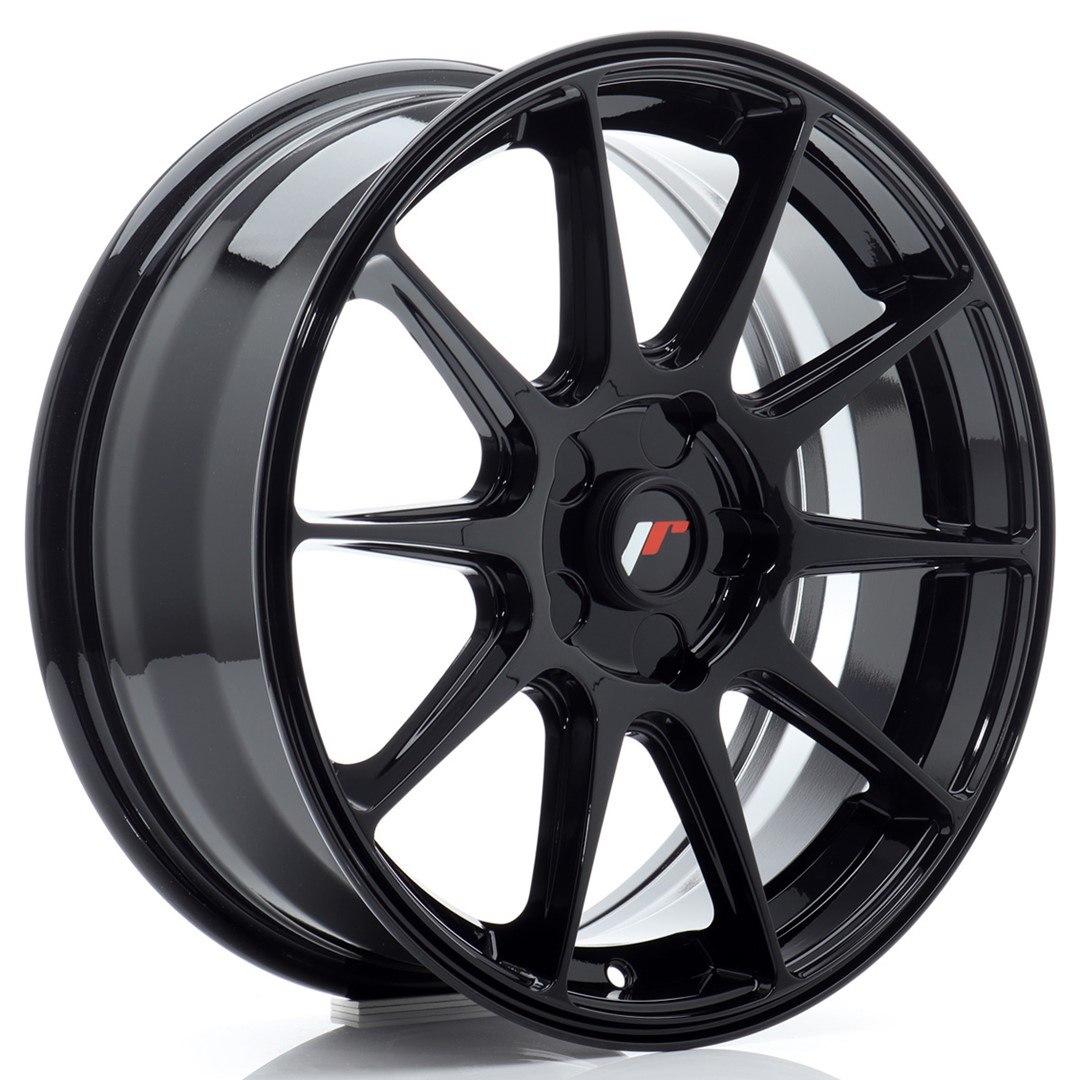 JR Wheels JR11 alloy wheel in Black, 17"