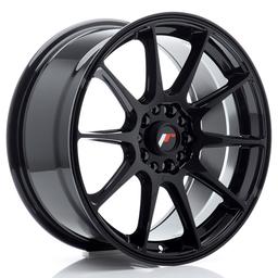 JR Wheels JR11 alumiinivanne, Musta, 17"