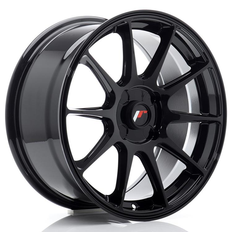 JR Wheels JR11 aluminiumsfelg i Svart, 17"