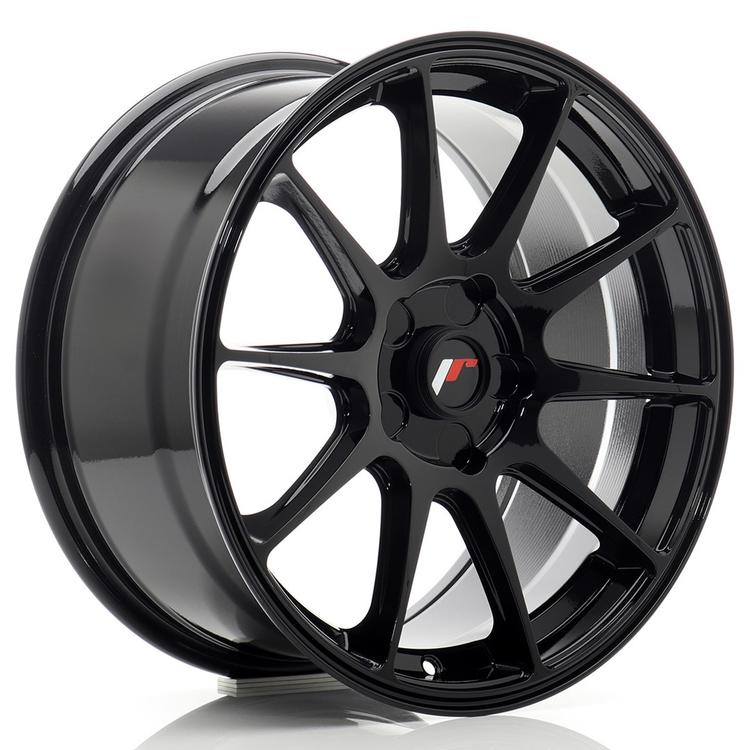 JR Wheels JR11 alloy wheel in Black, 17"