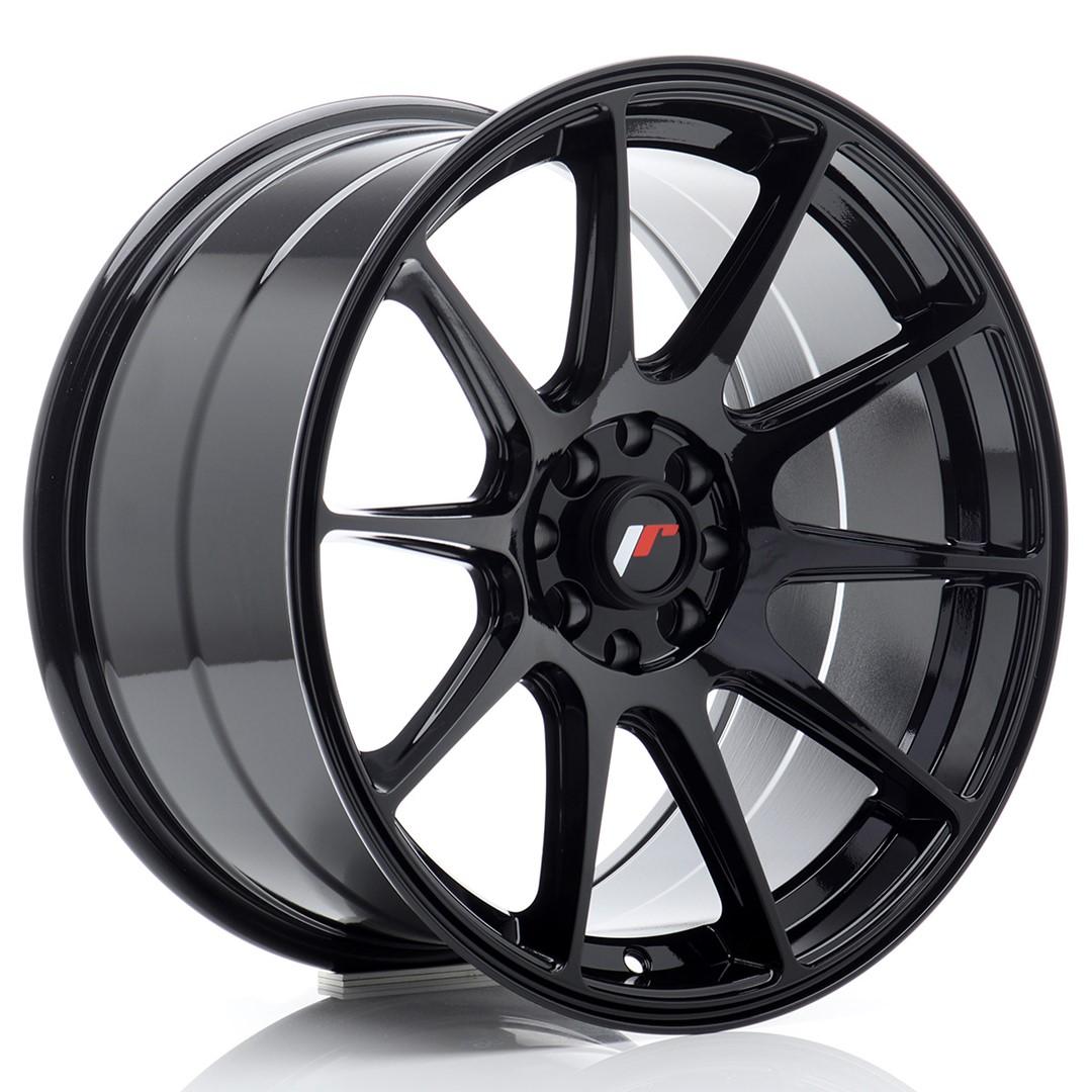 JR Wheels JR11 alloy wheel in Black, 17"